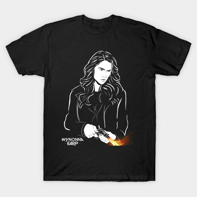 Wynonna Earp witch peacemaker T-Shirt by sapb-artwork